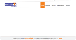 Desktop Screenshot of abrahaoveiculos.com.br
